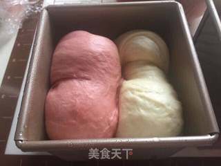 双色水立方吐司面包的做法步骤:9