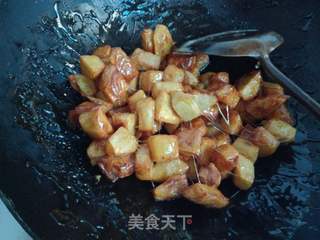 #御寒美食#拔丝地瓜的做法步骤:12