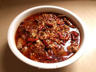 水煮牛肉的做法步骤:16