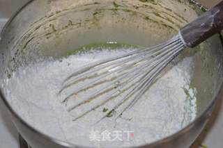 蜜豆抹茶毛巾卷的做法步骤:5