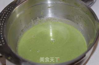 蜜豆抹茶毛巾卷的做法步骤:6