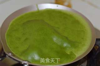 蜜豆抹茶毛巾卷的做法步骤:7