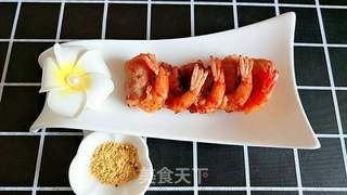 香酥肉卷虾的做法步骤:11