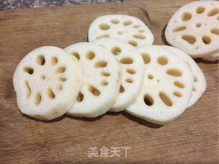 清蒸藕夹的做法步骤:3