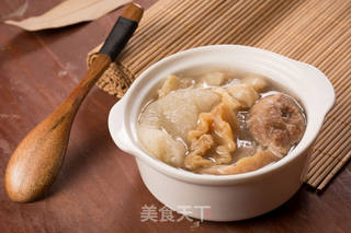 竹笙鲍鱼炖花胶的做法步骤:12