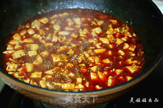 麻婆豆腐的做法步骤:20