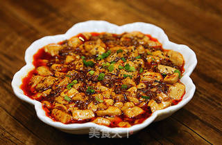麻婆豆腐的做法步骤:21