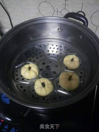 黄金南瓜饼的做法步骤:8