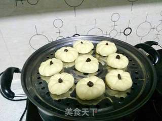 黄金南瓜饼的做法步骤:9