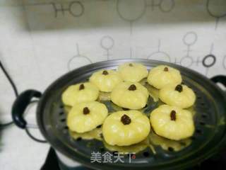 黄金南瓜饼的做法步骤:10