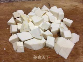 “御寒美食”香菇芋头焖饭的做法步骤:4