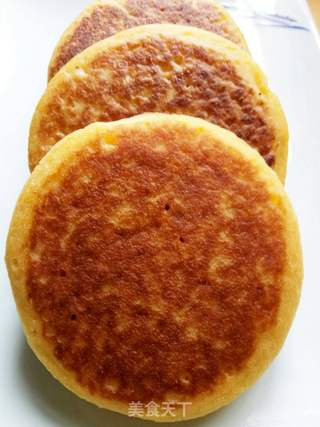 玉米面大饼的做法步骤:9