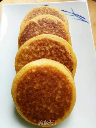 玉米面大饼的做法步骤:11