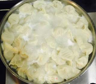 白菜羊肉水饺的做法步骤:12