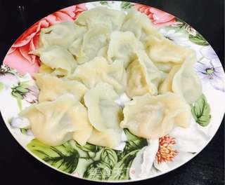白菜羊肉水饺的做法步骤:15