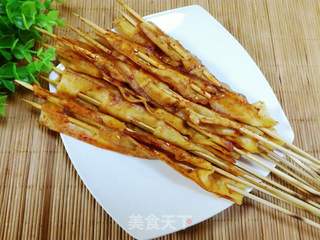 烤干豆腐的做法步骤:11