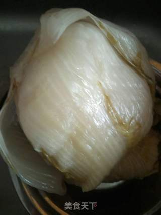 酸菜馅蒸饺的做法步骤:7