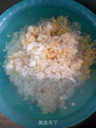 酸菜馅蒸饺的做法步骤：8