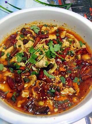 水煮肉片的做法步骤:19