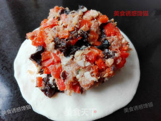 电饼铛烙肉饼的做法步骤:4