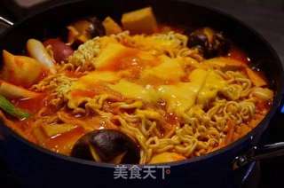 高汤芝士部队火锅的做法步骤:6