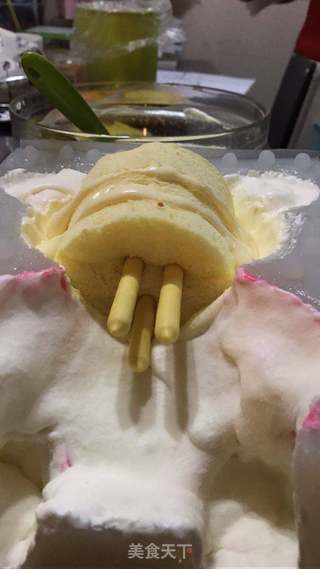 立体酸奶芝士蛋糕的做法步骤:20