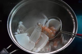 海鲜泡菜煎饼的做法步骤:5