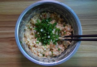 海鲜泡菜煎饼的做法步骤:9