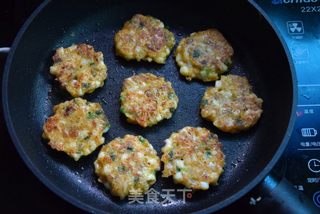 海鲜泡菜煎饼的做法步骤:11