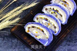 全麦坚果麻薯欧包的做法步骤:21