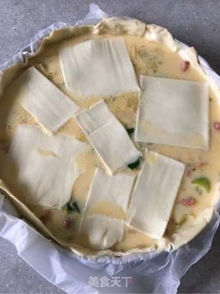 大葱咸肉蛋奶派的做法步骤:8