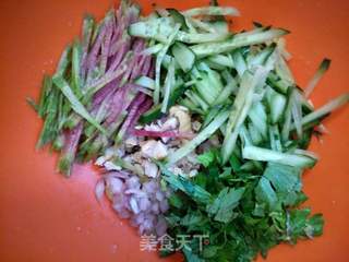 鸡腿肉夹馍的做法步骤:4
