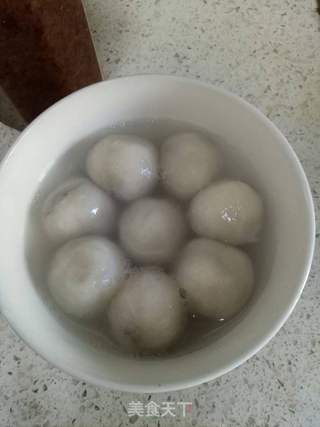 桂花酱豆沙汤圆的做法步骤:11