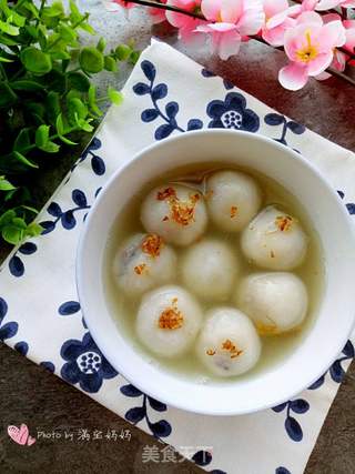 桂花酱豆沙汤圆的做法步骤:13