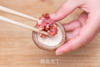 香菇盏的做法步骤:2