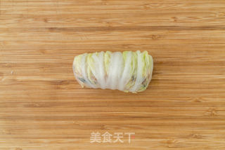 翡翠白菜卷的做法步骤:7