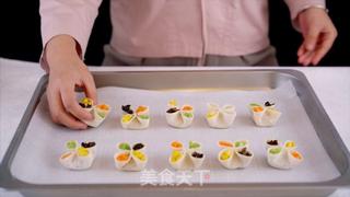 四喜蒸饺的做法步骤:9