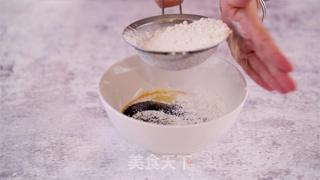 黑芝麻裸蛋糕的做法步骤:3