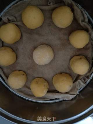 花生酱红糖餐包的做法步骤:10