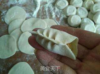 猪肉酸菜饺子的做法步骤:9