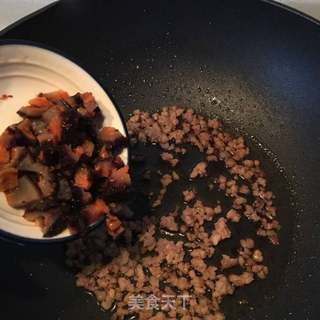 肉未红极参捞饭的做法步骤:6