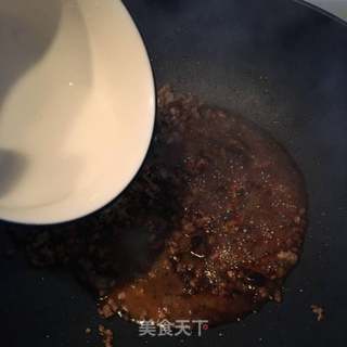 肉未红极参捞饭的做法步骤:8