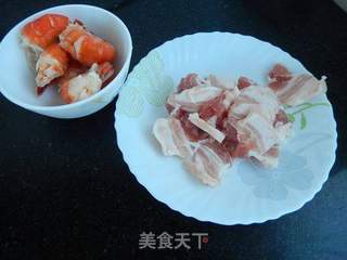 肉片蔬菜焖锅的做法步骤：3