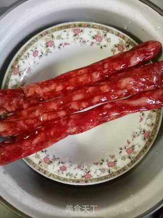 #御寒美食#腊肠煲仔饭的做法步骤:3