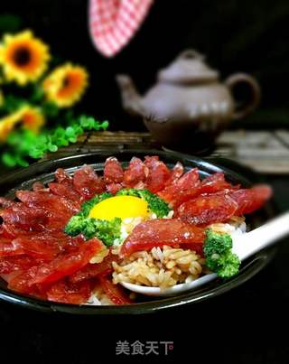 #御寒美食#腊肠煲仔饭的做法步骤:9
