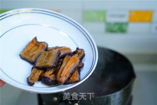 肉末葱烧红极参的做法步骤:6