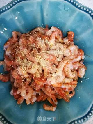 酥炸小海虾的做法步骤：2