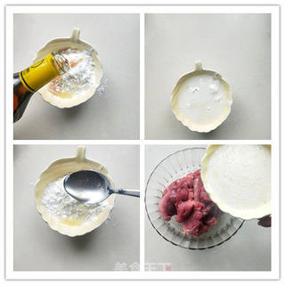 锅包肉的做法步骤:4