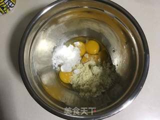 无油杏仁蛋糕的做法步骤:4