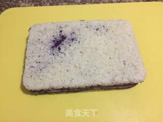 紫薯糯米糕的做法步骤:8